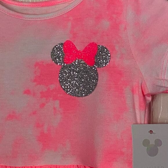 DISNEY’s Girls 18M Minnie Mouse Short-Sleeve Tutu Dress by Jumping Beans - Picture 2 of 5